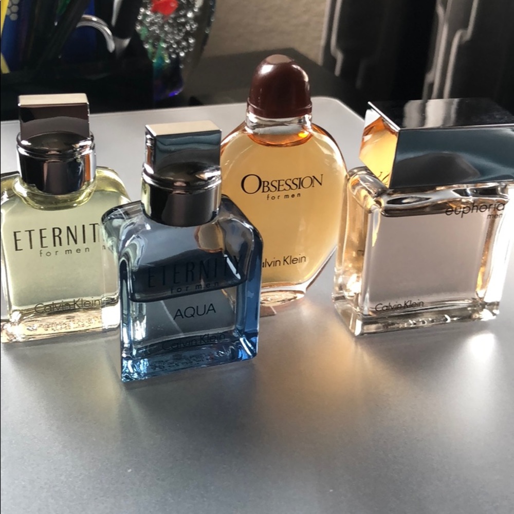 Calvin Klein Men’s Parfums Sample Set